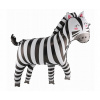 Balón Fóliový ZEBRA Zvieratá Narodeniny Zoo 80x78cm