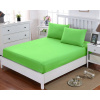 HoD Plachta s gumkou Jersey PLUS Zelená Bavlna Rozmer v cm: 220 x 200