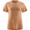 Dámské triko CRAFT ADV Trail Wool SS - hnědá Velikost: S