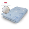 DRYBED Premium Vet Bed Pawmix svetlomodrý 150 x 100 cm