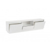 Casarredo Vanguard stylový TV stolek, bílá přírodní
