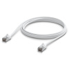 Ubiquiti UniFi Premium Patch Cable Outdoor 2m - Patch kabel, venkovní, Cat6A, bílý, 2m