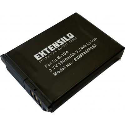 EXTENSILO batéria pre Samsung nahrádza SLB-10a 1000mAh