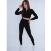Tepláková súprava dámska PANAMERA II čierna Dstreet AY0523 Farba: Čierna, Veľkosť: XL