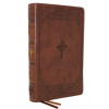 Nabre, New American Bible, Revised Edition, Catholic Bible, Large Print Edition, Leathersoft, Brown, Comfort Print: Holy Bible