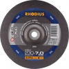 Rhodius 200090 Ohrubovací kotouč Průměr 230 mm Ø otvoru 22.23 mm ocel 1 ks