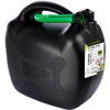 Kanister na benzín - 20L oválne palivo plastová kanister čierna (20L oválne palivo plastová kanister čierna)