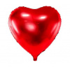 Fóliový balón srdce červené - Valentín - Svadba - 60 cm