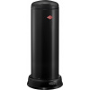 WESCO Big Baseboy 30 l čierny - oceľový odpadkový kôš s pedálom