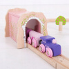 Bigjigs Rail Růžový železniční tunel