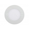 V-TAC Mini LED panel okrúhly Premium zapustený 18W, 4000K, 1500lm, VT-1807 (V-TAC)