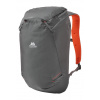 Horolezecký batoh Mountain Equipment Wallpack 20L Anvil/CardinaL orange