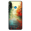 Lesklé pouzdro iSaprio pro Huawei P30 Lite - Autumn 03 (Lesklé pouzdro, kryt, obal iSaprio Exclusive na mobil Huawei P30 Lite s motivem Autumn 03 - elegantní skleněný vzhled, skvělá ochrana mobilu a l