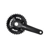 STRED shimano ALTUS FC-MT210 175MM 36/22 9-K. ČIERNY S KRYTOM DVOJDIELNY BEZ LOŽISKA