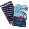 Pastelky DERWENT Proffesional Inktense v plechovej krabičke, 12 farieb (700928)