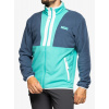 Pánska flísová mikina Columbia Back Bowl™ Fleece Lightweight - dark mountain/bright aqua/wht