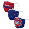 Montreal Canadiens - Sport Team 3-pack NHL rúško Dospelá