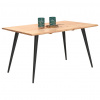 Carryhome JEDÁLENSKÝ STÔL, akácia, čierna, farba akácie, 140/90/76 cm - Jedálenské programy - 001630002504