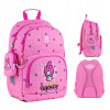 Ruksak pre prváčky HELLO KITTY ružový Kite HK25-585M-2 – ideálny na školské potreby (Objavte kúzlo školských dní s ružovým ruksakom HELLO KITTY Kite HK25-585M-2, ktorý je navrhnutý špeciálne pre prváč