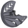 POLIS DISC GUARD+FORK PROTECT, GRY/BLK