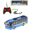 RC Trolejbus MHD na vysílačku 27MHz 4 funkce na baterie Světlo USB