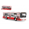 Autobus hlásajúci zastávky po česky