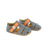 EF Barefoot Sandále Sam – Grey Veľkosť: 25