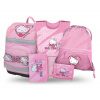 BAAGL SADA 5 Zippy Plus Hello Kitty Sweet Leopard: aktovka, peračník, vrecko, zástera, peňaženka GRS