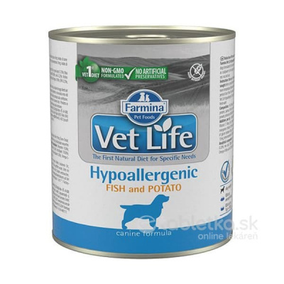 Farmina Vet Life Dog Hypoallergenic Fish & Potato 300 g