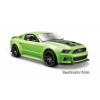 Maisto Sestavený kovový model auta 2014 Ford Mustang Street Racer - matná zelená