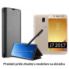 Otváracie Púzdro Luxria Clear View pre Samsung - Čierne Samsung: Galaxy J7 (2017)