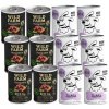 PEPE MONO PROTEIN Králik + WILD FARM Monoproteín z hovädzieho mäsa 12x400g
