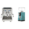 ECM Technika VI + Eureka Mignon Specialita, CR tiffany blue