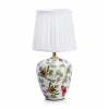 Markslöjd Mansion stolová lampa 1x40 W biela-vzor 107039