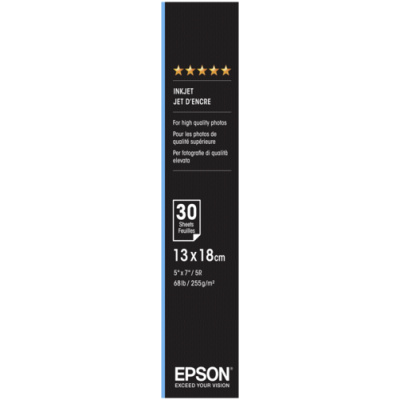 Epson Premium Glossy Photo Paper 13x18cm, 30 Sheet, 255g S042154