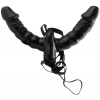 Fetish Fantasy Vibrating Double Delight Strap-On, pripínací obojstranný