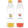 Fľaša SodaStream FUSE 2x 1 l, oranžová/žltá