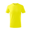 Tričko detské MALFINI® Basic 138 citrónová veľ. 110 cm/4 roky