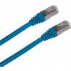 Patch cord FTP cat5e 0, 5M modrý 1603