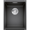 Blanco Subline 320-U, silgranitový drez pod pracovnú dosku 350x460x190 mm, 1-komorový, čierna, BLA-525983