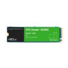 WD GREEN SSD NVMe 500GB PCIe SN350, Geb3 8GB/s, (R:2400/W:1650 MB/s) WDS500G2G0C