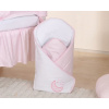 Zavinovačka LUX, s vystuženými chrbtom - Měsíček - růžová Mamo Tato 8596309449098