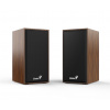GENIUS repro SP-HF180, 2.0, 6W, USB napájení, 3,5mm jack, dřevěné, hnědé 31730029400