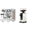 Rocket Espresso Appartamento, copper + Eureka Mignon Silenzio 55, BL white