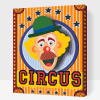 Vymalujsisam.sk Maľovanie podľa čísiel - Cirkus Veľkosť: 30x40cm, Rám: Na kartónovej doske
