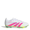 adidas Predator 4 Juniors Firm Ground Football Boots White/Pink 5.5 (38.7)