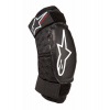 Chrániče lakťov BIONIC KICKSTART, ALPINESTARS, detské (čierna/červená) 2026 7 až 9 let