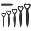 Shots - Silicone Vaginal dilatory Set - Black