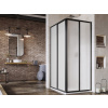 Ravak Supernova sprchovací kút 90x90 cm obdĺžniková čierna matné/materiál polystyrén 14V703O211S
