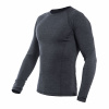 Pánske tričko dl.rukáv SENSOR MERINO BOLD anthracite gray XXL